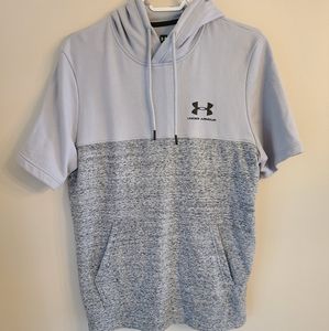 Men's UA Short Sleeve Fleece Hoodie with Pocket
